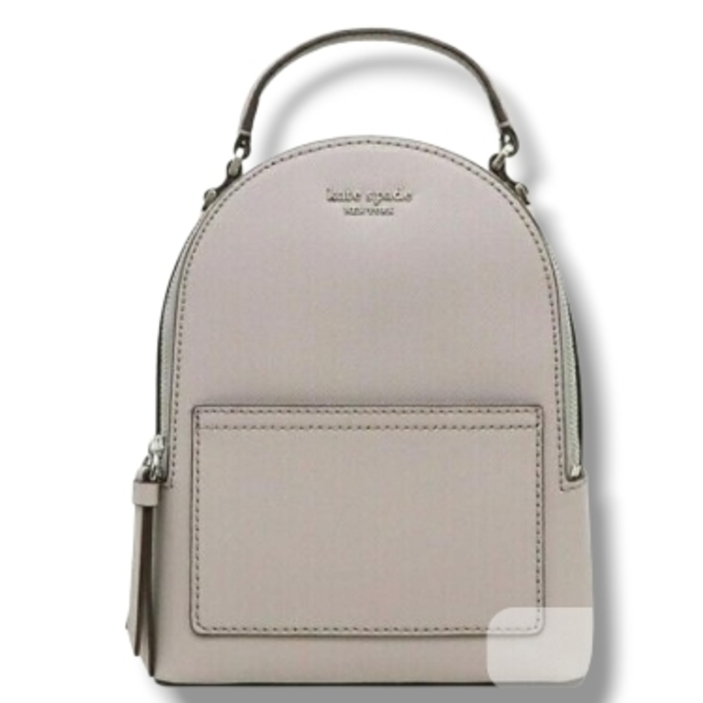 KATE SPADE New York Cameron Mini Convertible Backpack Sling Crossbody SOFT TAUPE - Picture 7 of 17